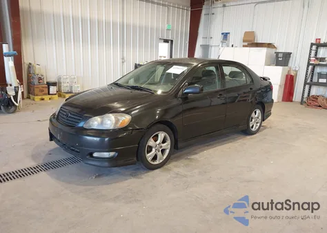 2005 Toyota Corolla Xrs z USA, uszkodzony, nr VIN 2T1BY32E75C395190